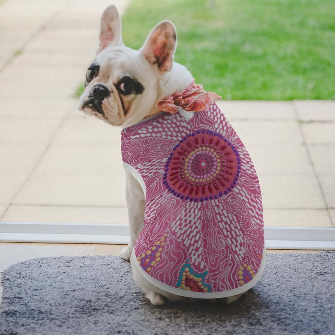 Custom Dog Vests-Fully Printed Mesh Pet Tank Tops - Walkaboutgirl 