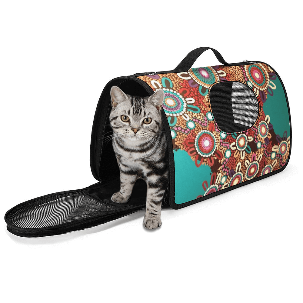 Custom Mesh Breathable Backpack Portable Pet Bag - Walkaboutgirl 