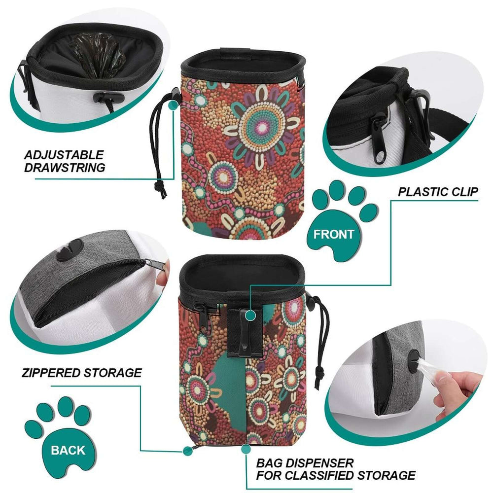 Dog Treat Training Bags Storage for Pet Rewards A007 - Walkaboutgirl 