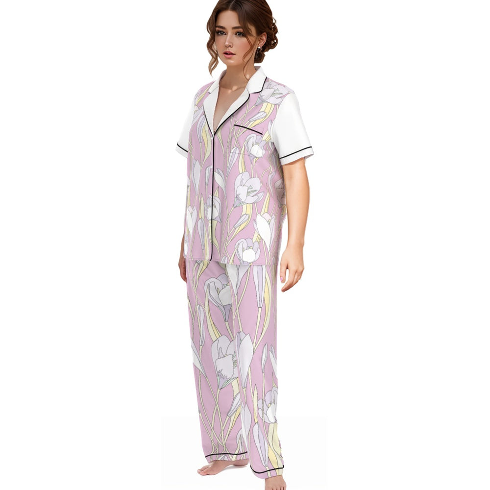 Women'S Trousers Pajamas Set - Walkaboutgirl 